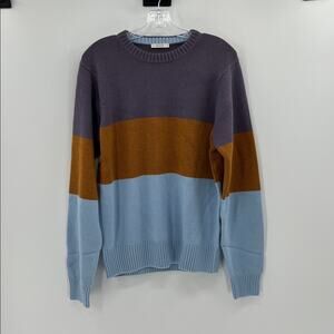 AYR Men's The Yachy Crewneck Merino Wool Sweater - Moma - Medium - NWT